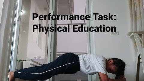 Physical Fitness Test (Grade 6) - Maimah