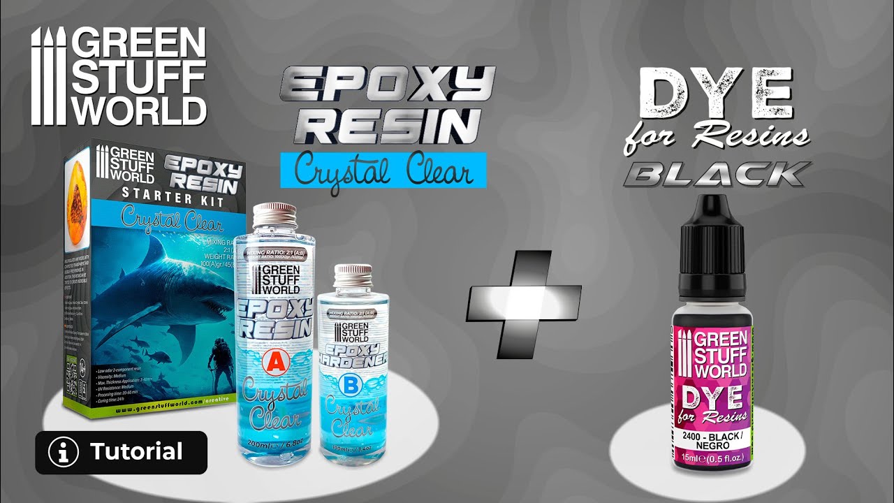 Hobby Basics Epoxy Resin & DYE for resins YouTube