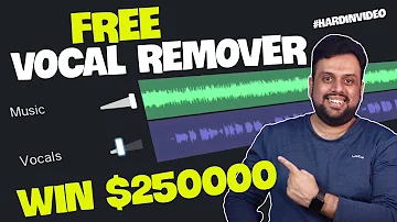 Remove Vocals From Any Song | Vocal Remover App | Win $250000!