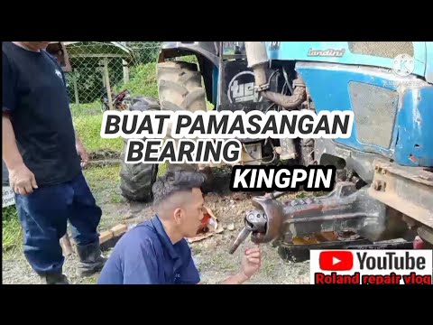 Kin Pin Landini Tractor Landini AT85 Cara Menukar Bearing kingpin ll How To Replace ...