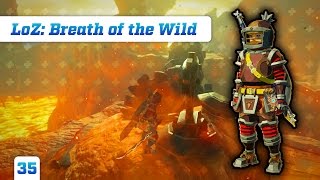 LoZ BotW: EP35: ABANDONED NORTH MINE and Flamebreaker Armour Set
