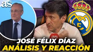 AS DIRECTOR'S REACTION to FLORENTINO PÉREZ'S PRESS CONFERENCE | José Félix Díaz
