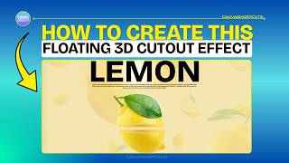 How to Make a 3D Floating Cutout Effect in Canva | Canva Tips & Tricks screenshot 3