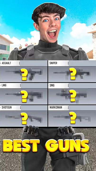 THE BEST GUN FOR EVERY CATEGORY in COD Mobile