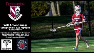 Will Amenhauser Class of 2030 Spring/Summer 2026 Highlights