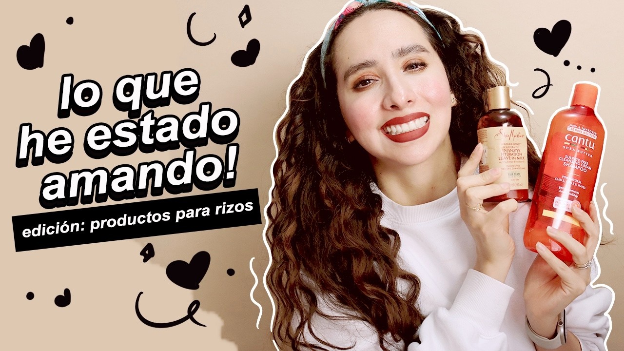 5 productos para cabello rizado que estoy usando para definir mis rizos