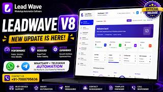 LeadWave V8.0.0 Tutorial | WhatsApp Marketing & Automation Tool
