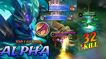 GLOBAL ALPHA ABUSE THIS NEW COOLDOWN DAMAGE BUILD IN SOLO RANKED GAME (you must try this)