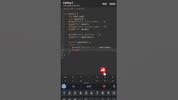 Calculator using C Language | Coding in C #shorts
