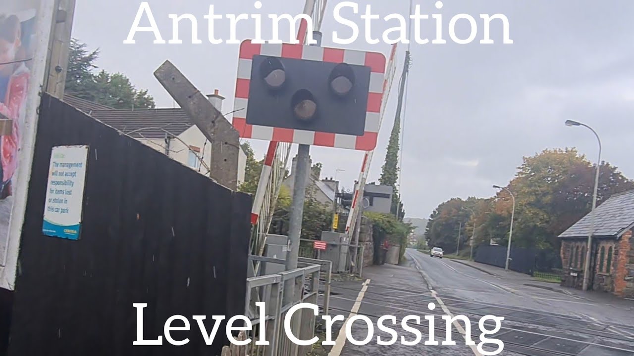 *Stuck In Night Mode Again & Unexpected Train* Antrim Station LC (Co