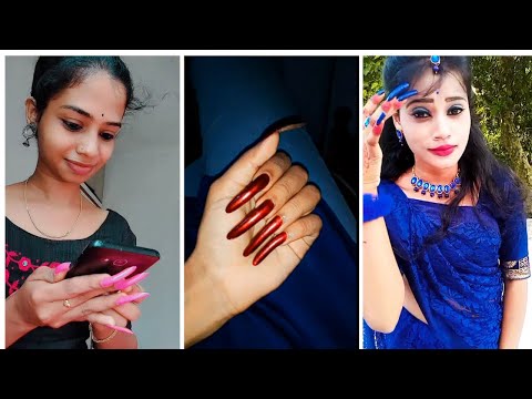 Long Nails Indian Girls (With ID) Google Drive Collection | Compilation 7