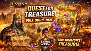 Evony Quest for Treasure 2026 FULL Guide | Farm Maps, Desert Bandits & More screenshot 5
