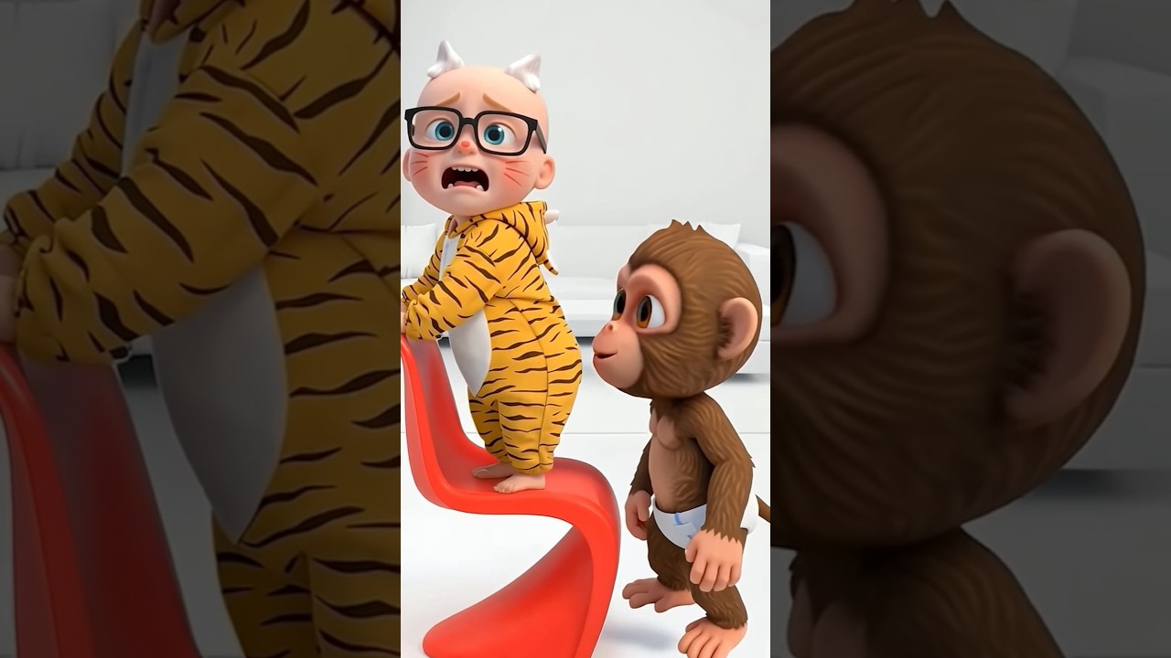 👶Monkey VS Baby🐵🤣😂