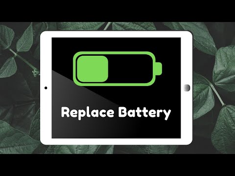 Cara aman ganti battery iPad. 