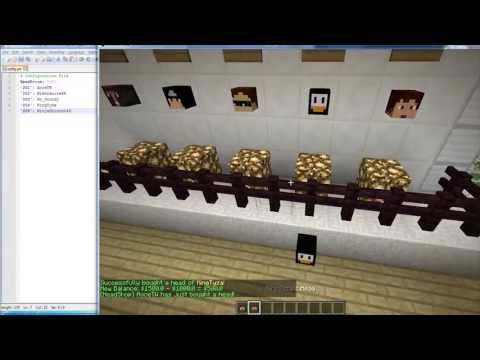 HeadShop Plugin - Setup& Tutorial [Minecraft] [Bukkit]