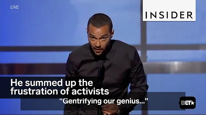 Jesse Williams perfectly summed up frustrations of black activists