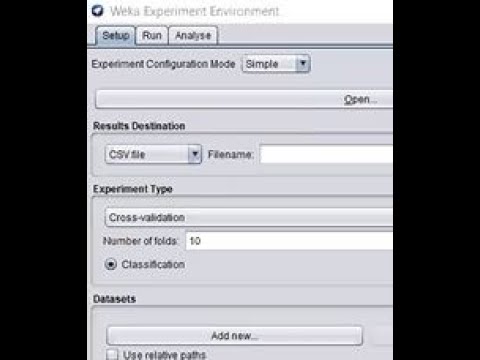 ML Simplified – WEKA Demo on Using Experimental to Optimize (2022 Summer School Day #3 – Part3