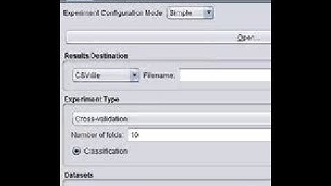 ML Simplified – WEKA Demo on Using Experimental to Optimize (2022 Summer School Day #3 – Part3