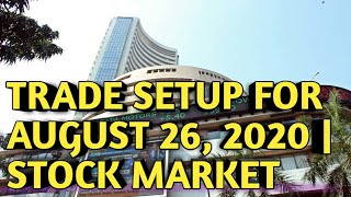 Trade Setup For August 26, 2020 | Stock Market