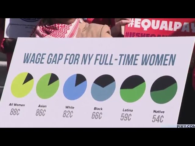 Manhattan Rally Brings Awareness To Equal Pay Day