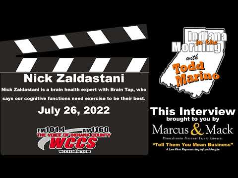 Indiana in the Morning Interview: Nick Zaldastani (7-26-22)