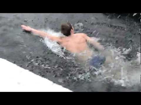 Ozerki.Winter swim.Eugen