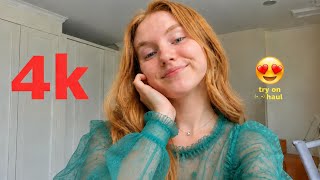 4K Fashion Micro Bikini Try On Haul See Everything Sheer Transparent Lingerie & See-through Styles