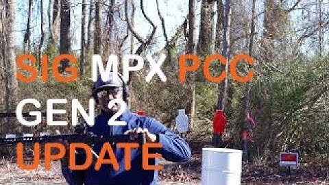 SIG MPX PCC GEN 2 UPDATE
