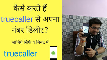 How to delete (unlist) your number from truecaller