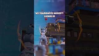 Still clutched up tho 🥱 #fortnite #clutch