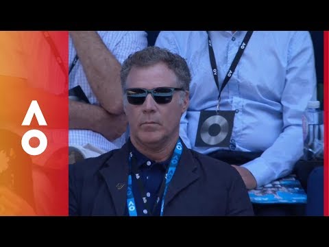 The best of Will Ferrell at the Australian Open 2018