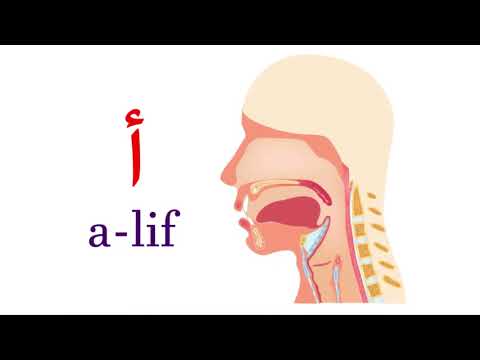نطق حرف الألف
