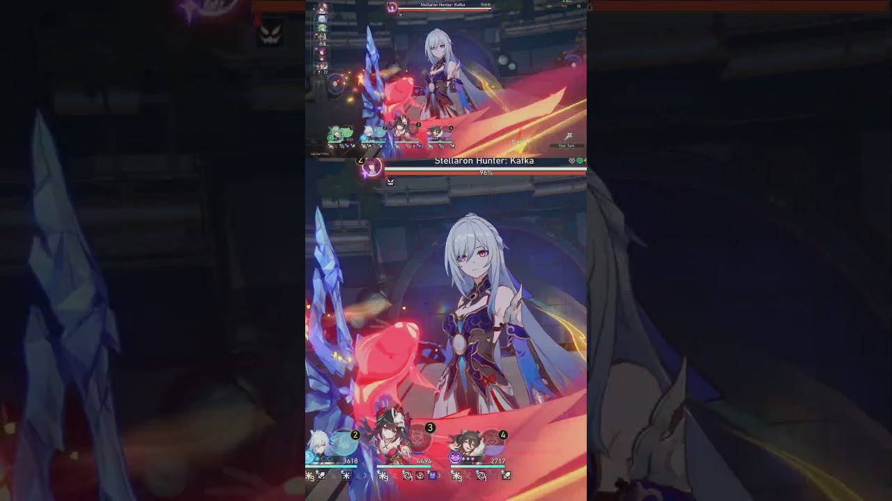 Jingliu damage with full buff list | 