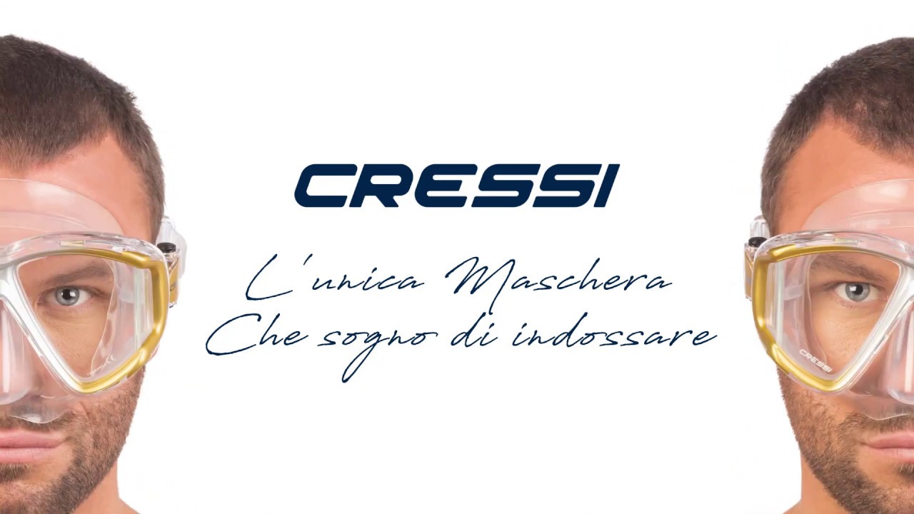 CRESSI | L'unica maschera che sogni indossare.