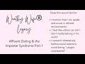 Affluent Dating &amp; the Imposter Syndrome Part 1