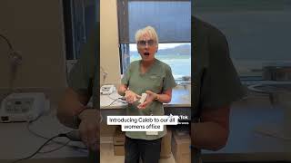 Introducing Caleb To Our All Womens Office