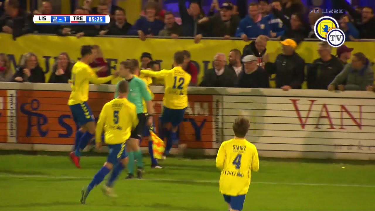 FC Lisse-De Treffers 2-1+ interview Martin van Eeuwijk en Mo Adouch