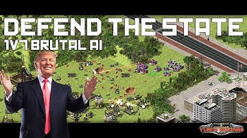 The State - 1v7 BRUTAL AI  ( Command & Conquer - Yuri