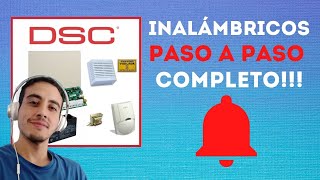 Alarma DSC 585: Configuración de Módulo Receptor RF5132 y Sensores Inalámbricos. [CURSO ALARMAS]