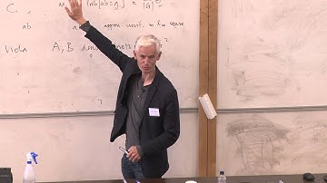 Professor Timothy Gowers speaking at the LMS/EMS Anniversary Mathematical Weekend 2015