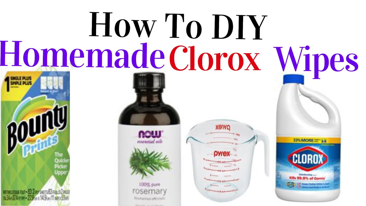 How To Make Disinfectant Wipes/Clorox Wipes.DIY Quick & Easy - YouTube