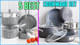 Top 5 Best Cookware Sets in 2024 | Best Nonstick Cookware Sets 👌