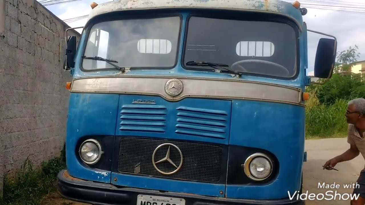 Caminhão Mercedes Lp 321 A Venda Na Olx Raridade Lp 321 1963 Toda Original Funcionando Perfeitamente E Pode Ser Sua Youtube