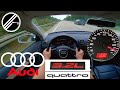 Audi a3 32 vr6 quattro s tronic 250 ps top speed drive on german autobahn no speed limit