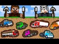 ZENGİN VS FAKİR TIR MADENİ YARIŞI - Minecraft
