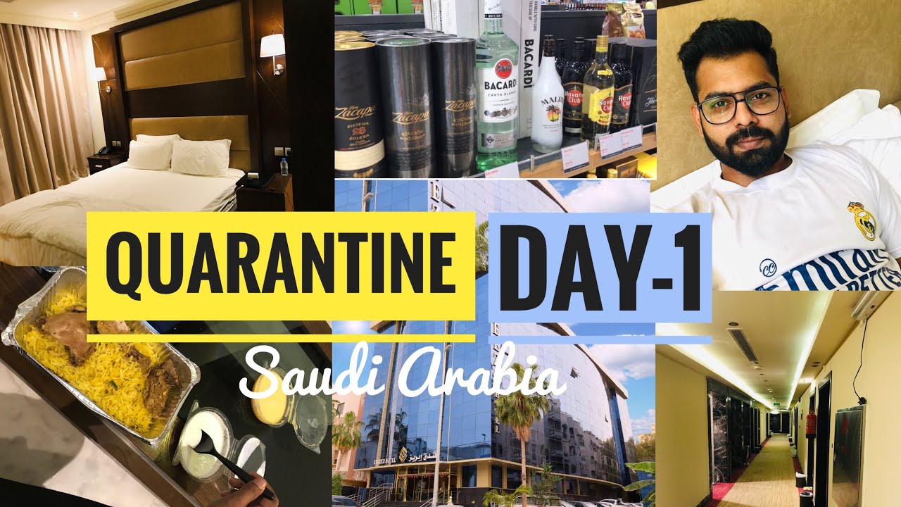 1st day of quarantine at ebreez hotel Jeddah Trv to Jed flydubai