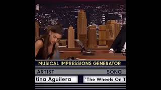 Ariana Singing Of The Wheels On The Busshe Killed It