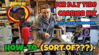 Jeep Cherokee - JCR DIY Tire Carrier How-To (Sort of???)