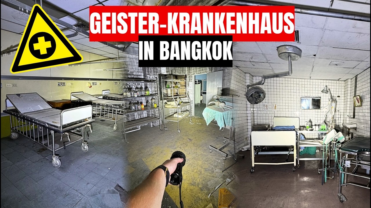 LOSTPLACE // BANGKOKS verlassenes GEISTER-KRANKENHAUS: Mitten in der STADT vergessen! 🏥😱