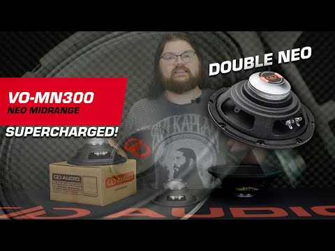 VO-MN300 Double Neo SuperCharged Midrange Speakers